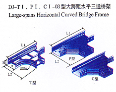 dj-tI、pI、cI-03型大跨距水平三通橋架
